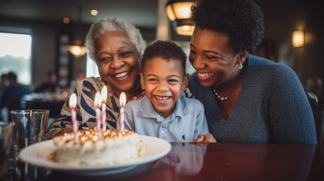 birthday visual effects and transitions