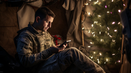 christmas video for people distance