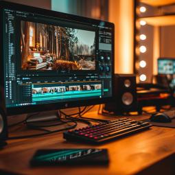 intuitive interface, transitions, visual effects, framing feature